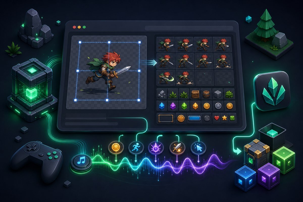 gametool — asset panel